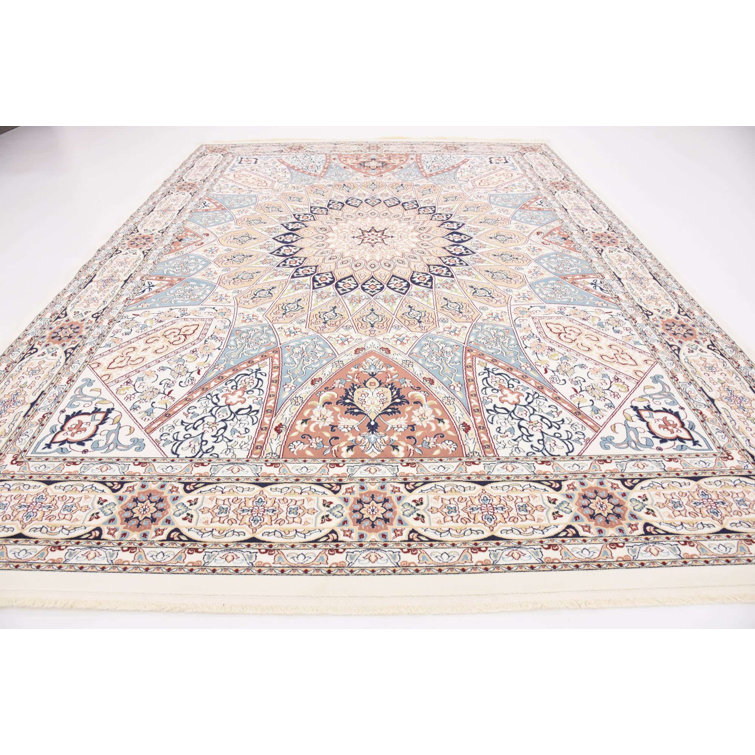 Astoria Grand Jackson Oriental Ivory Area Rug & Reviews Wayfair